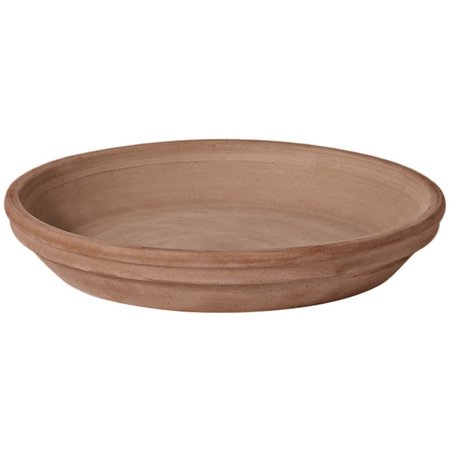 DEROMA Moka 1 in. H X 6 in. D Clay Standard Plant Saucer Terra Cotta 8715CPZ